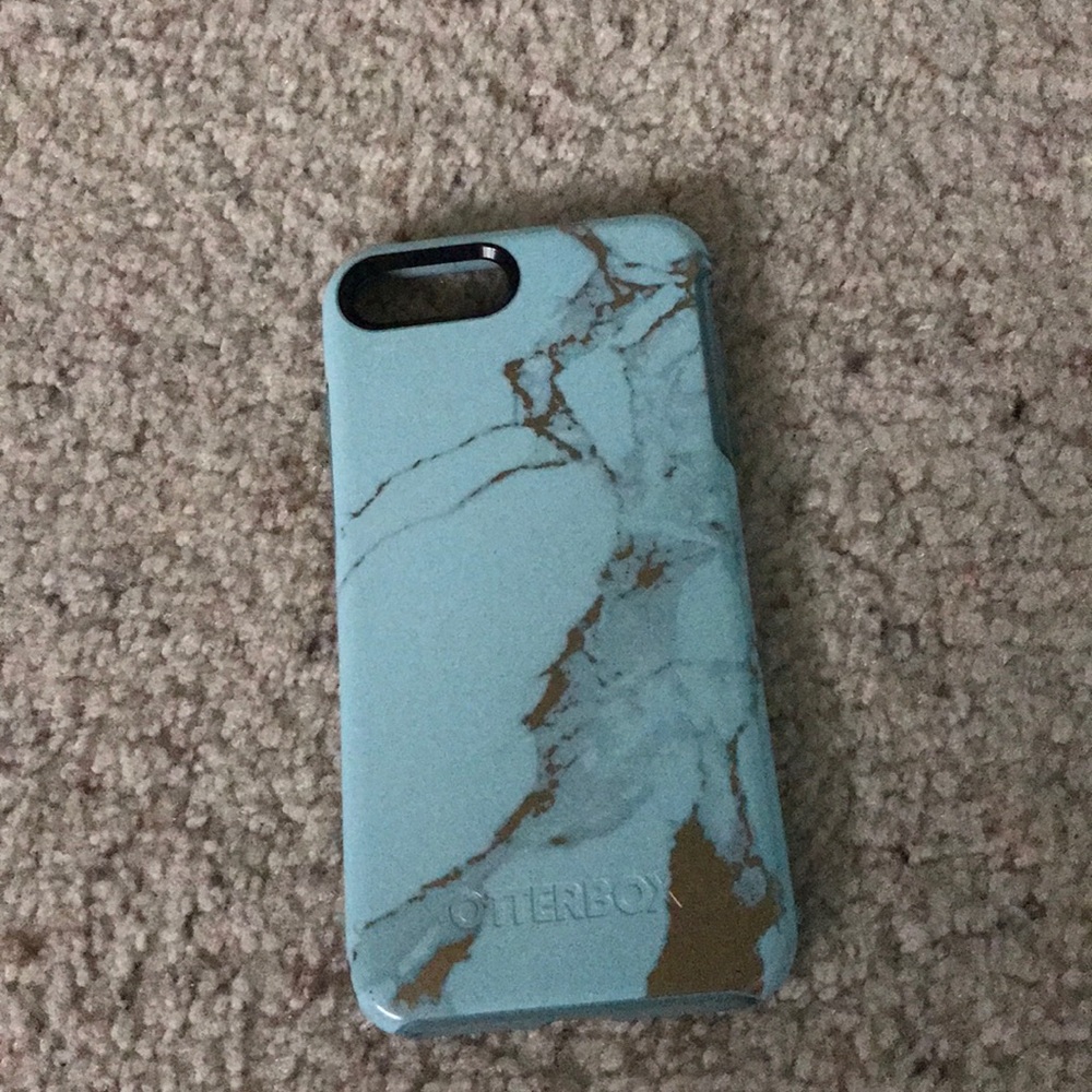 Blue marble otter box case
